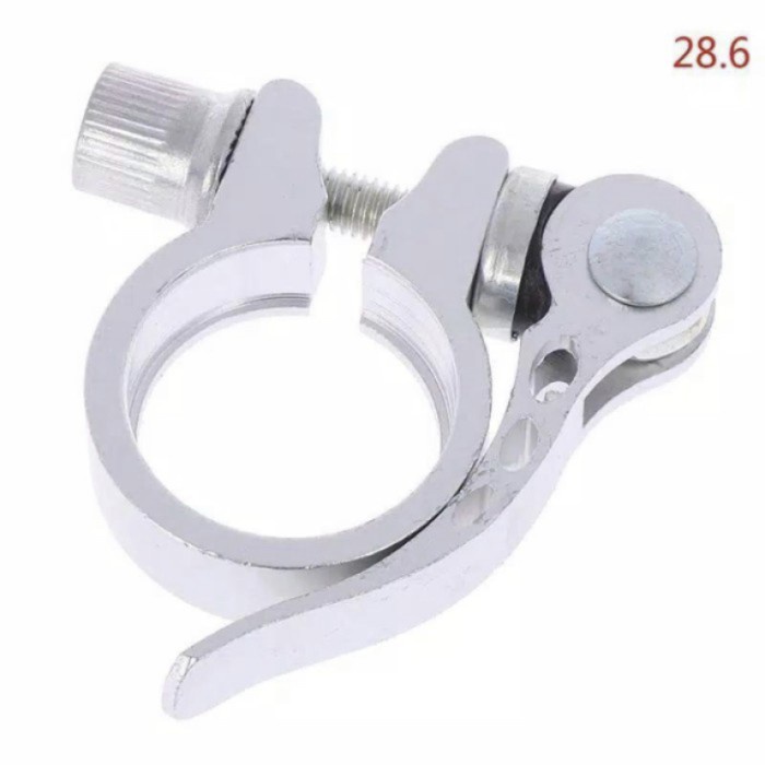 Seatclamp Sepeda QR 28,6 mm untuk Seatpost 25,4 alloy