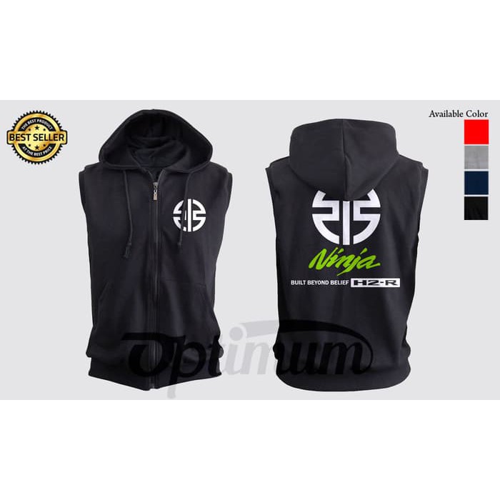 ROMPI HOODIE MOTOR KAWASAKI NINJA H2 H2R RACING