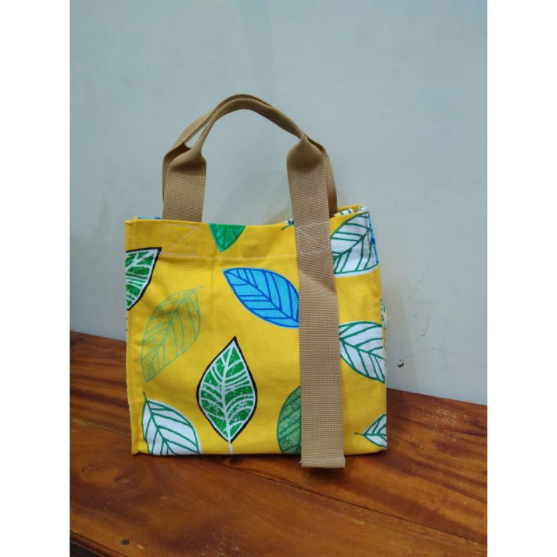 tas kanvas MJ / tas kanvas motif premium / tas kanvas jinjing