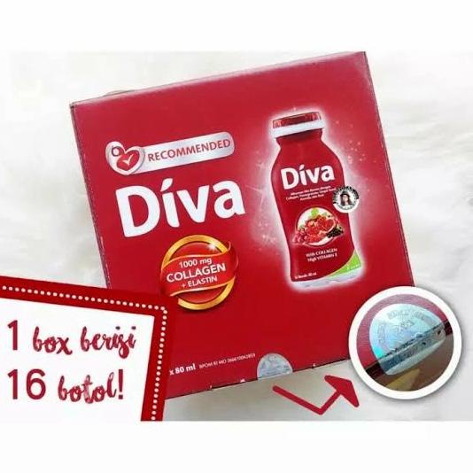 Diva beauty drink collagen isi 16 / Diva Collagen minuman kecantikan