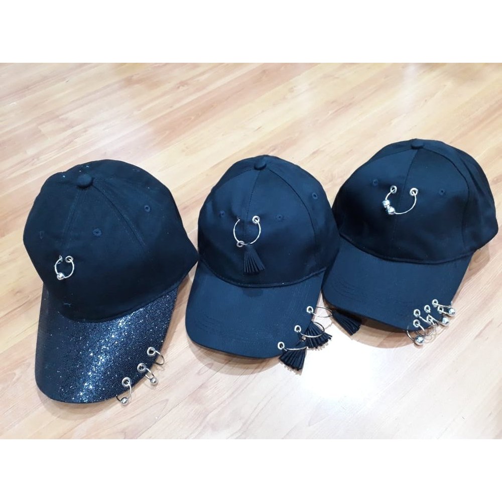 topi senam zumba cincin wanita