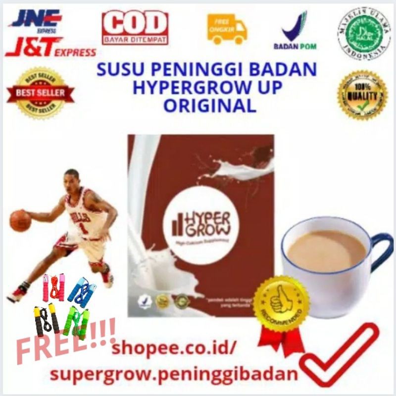

SUSU HYPERGROW PENINGGI BADAN - PAKET SUSU HIPERGROW UP ORIGINAL MURAH 30 HARI