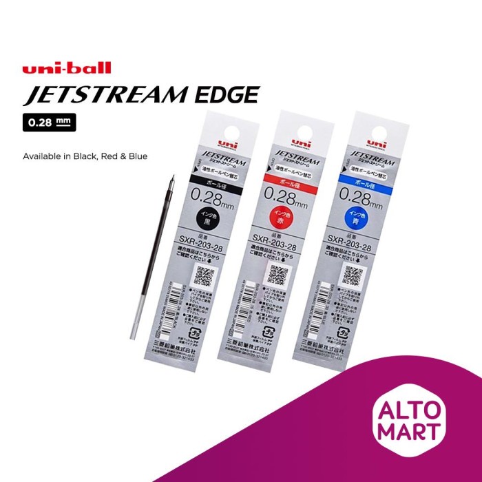 

Mudah Uni Ball Sxr-203-028 Refill For Jetstream Edge 0.28 Mm Ballpoint Pen Hemat