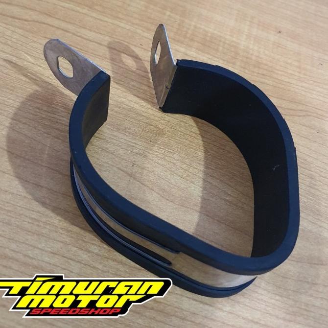 ~~~~~] KLEM BRAKET SILENCER KNALPOT WRX OVAL