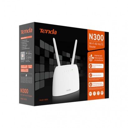 Tenda 4G06 4G-06 Modem 3G/4G N300 Wi-Fi 4G VoLTE Router New Gen 4G680