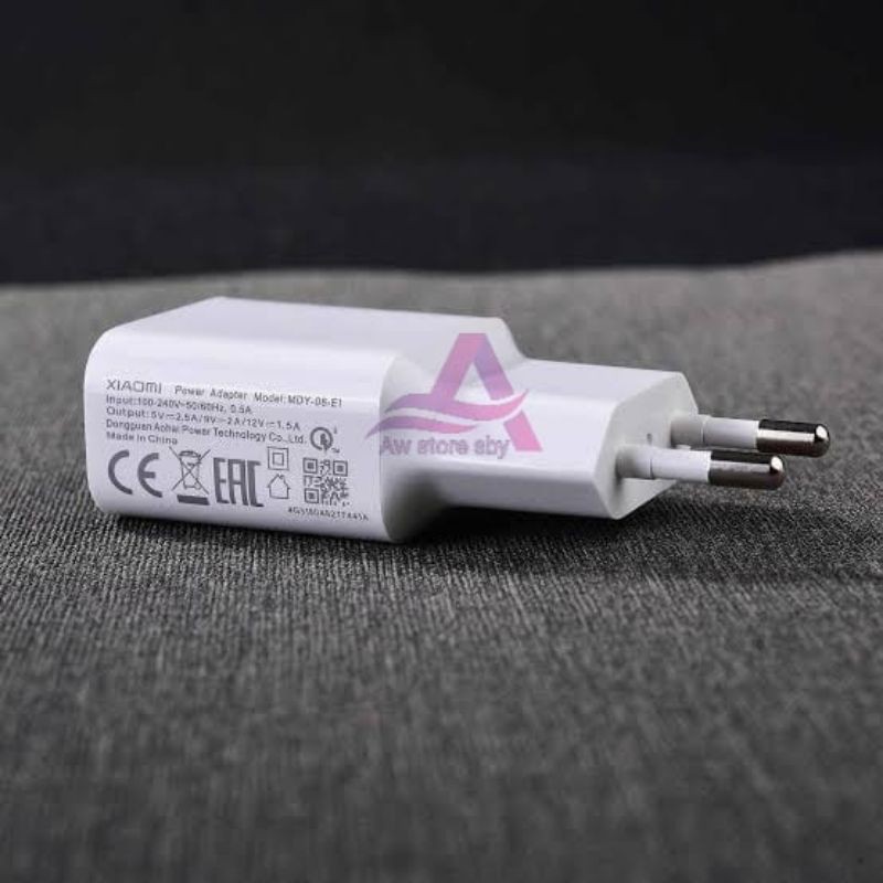 Travel Charger Xiaomi Type C Fast redmi 6x/5x/A1/A2/ pocophone f1 (MDY-08)