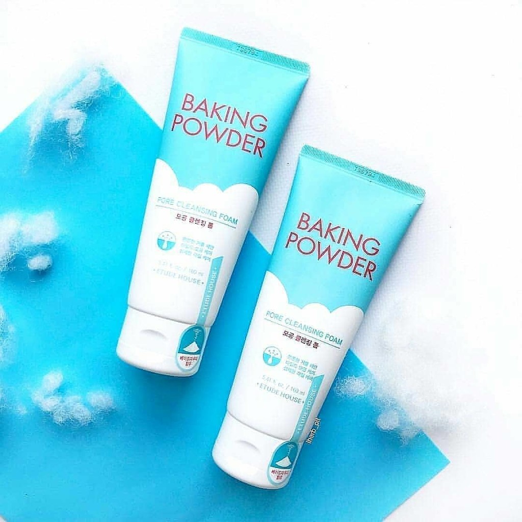 etude baking powder pore cleansing foam