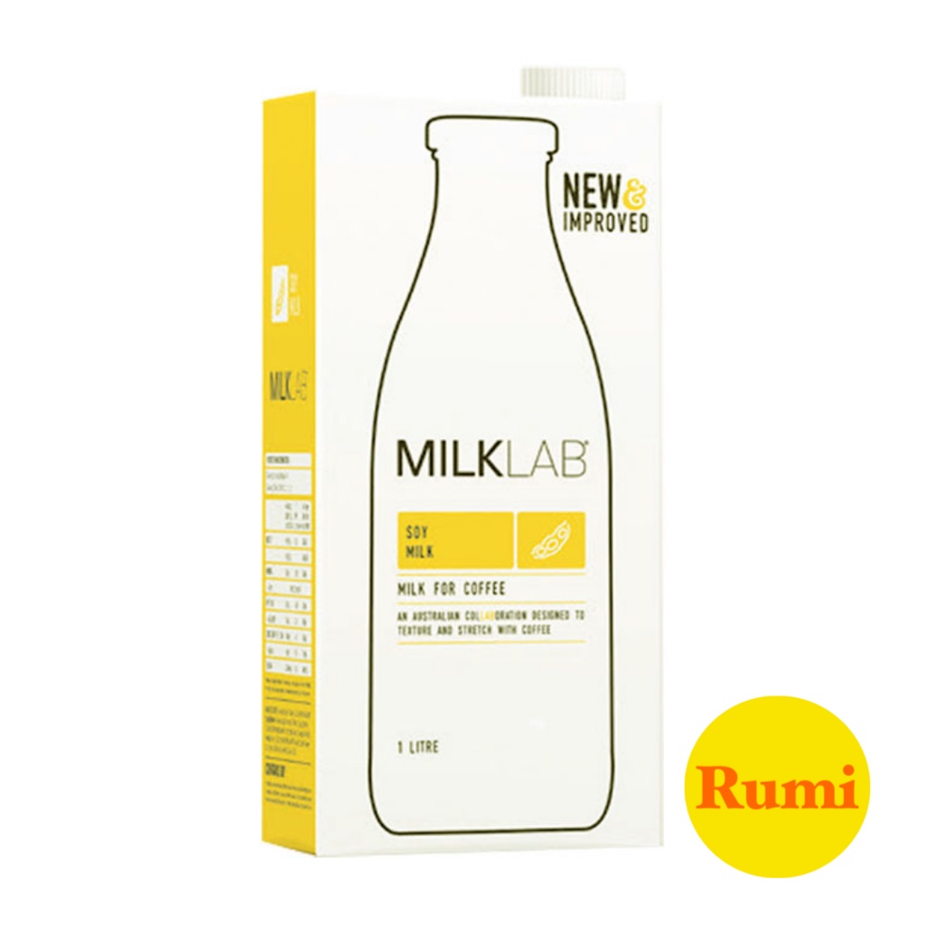 

MILKLAB Soy Milk Susu Kacang Kedelai Milk Lab for Coffee Kopi 1L