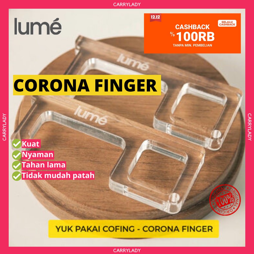 COFING (CORONA FINGER) LUME | PELINDUNG JARI / TANGAN