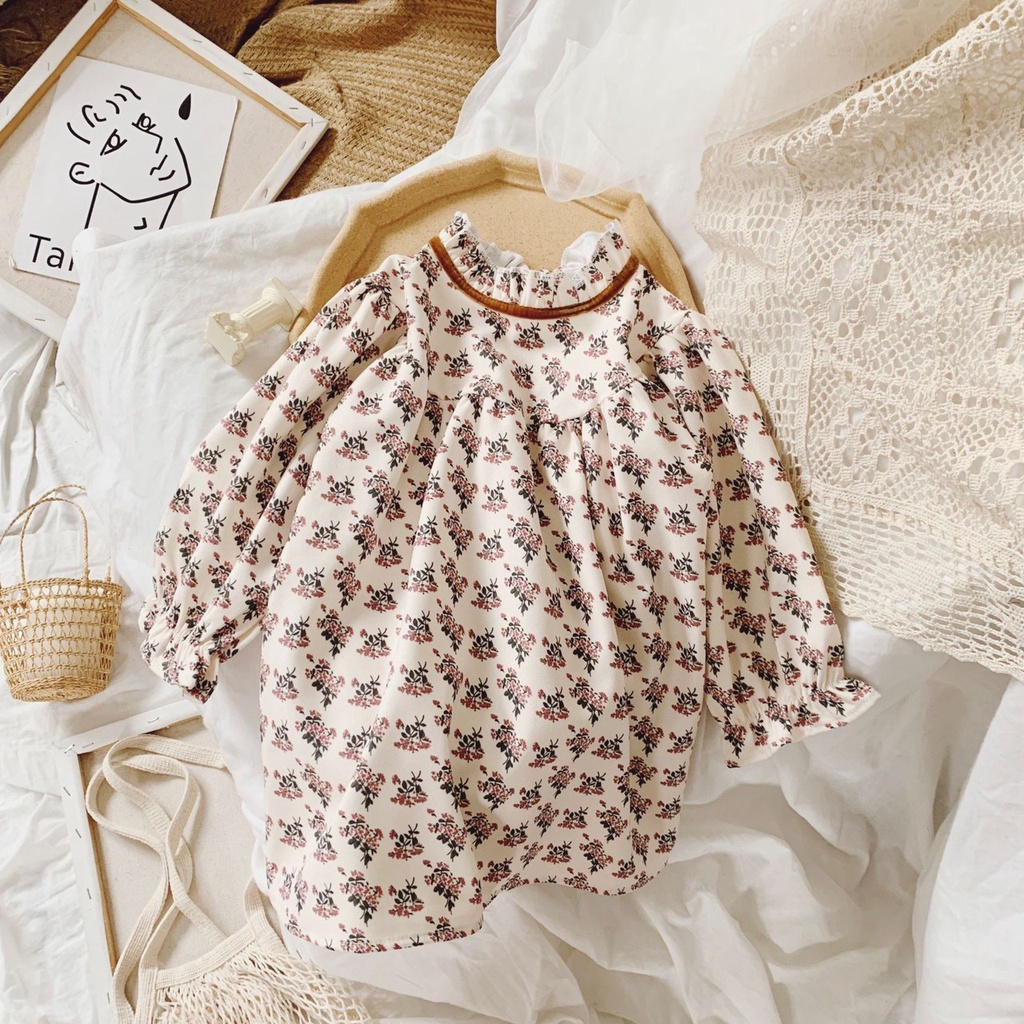 2-6thn | DRESS ANAK KOREA PESTA ELEGAN FORMAL PEREMPUAN MDD MC