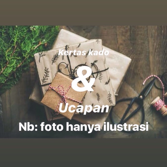 

Kertas kado dan ucapan