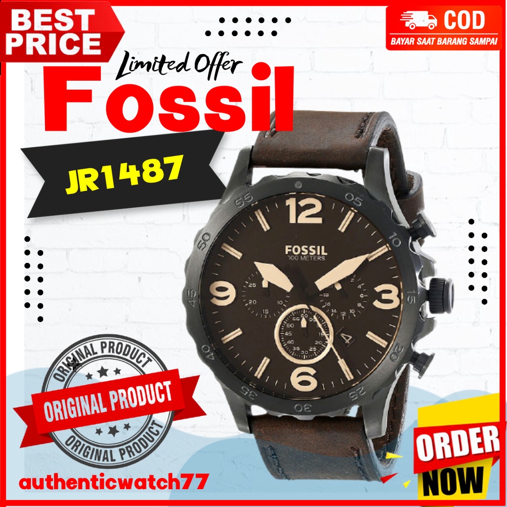 JAM TANGAN PRIA JAM TANGAN ORIGINAL JAM TANGAN PRIA ORIGINAL FOSSIL ORIGINAL JAM FOSSIL JR1487