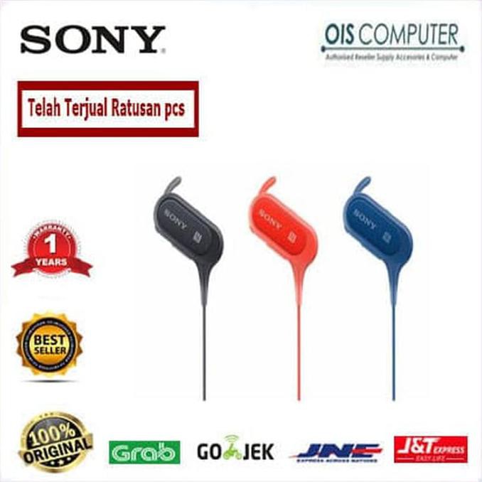 BE5T QUALITY Sony Extra Bass Sports Bluetooth In Ear Headphone MDR-XB50BS - Biru
