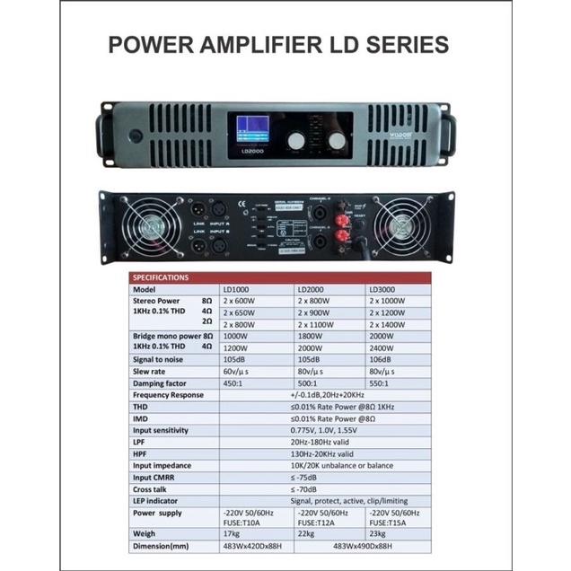 Power wisdom LD-2000