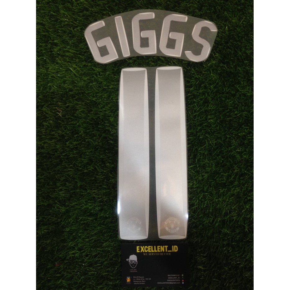 Jual Nameset GIGGS #11.UCL 2007-2008 (for Manchester united)Remake HK Murah