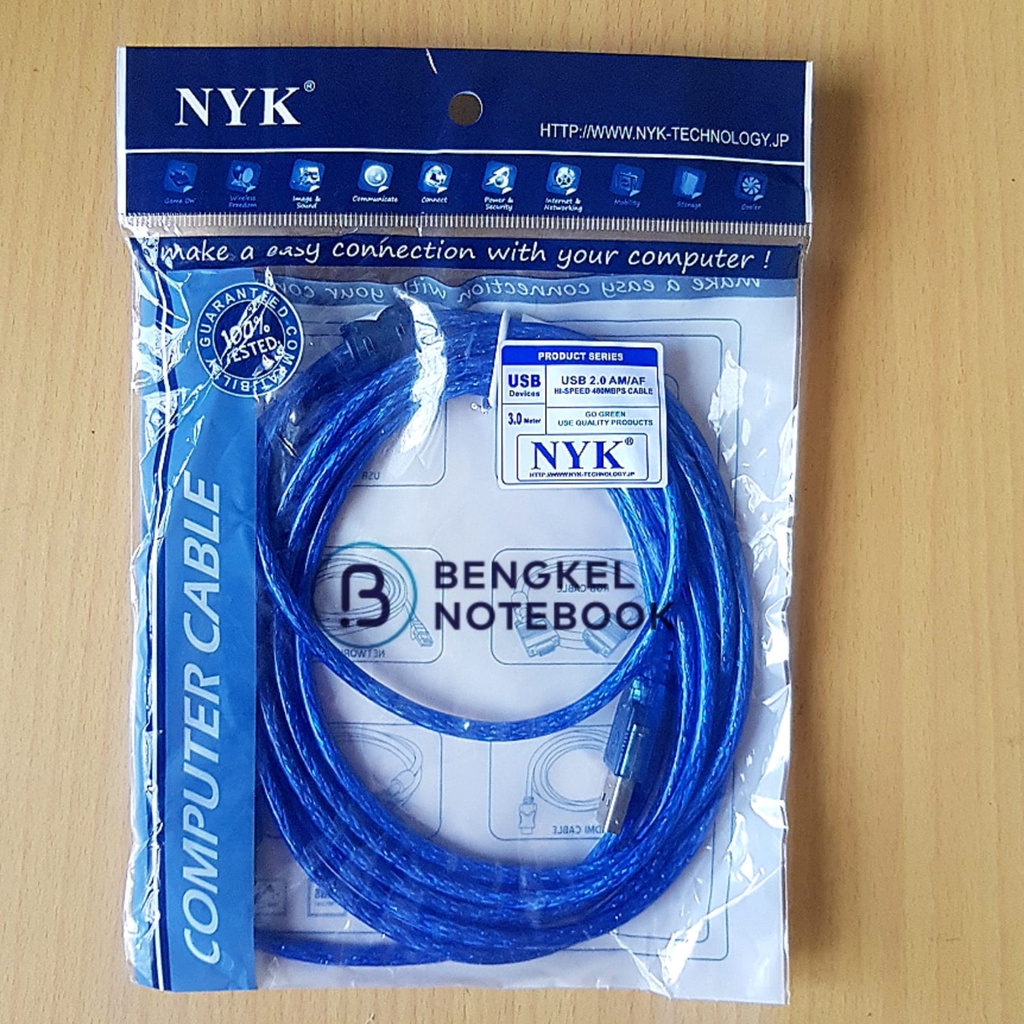 Kabel USB Extension Perpanjangan 3m Cowok Cewek