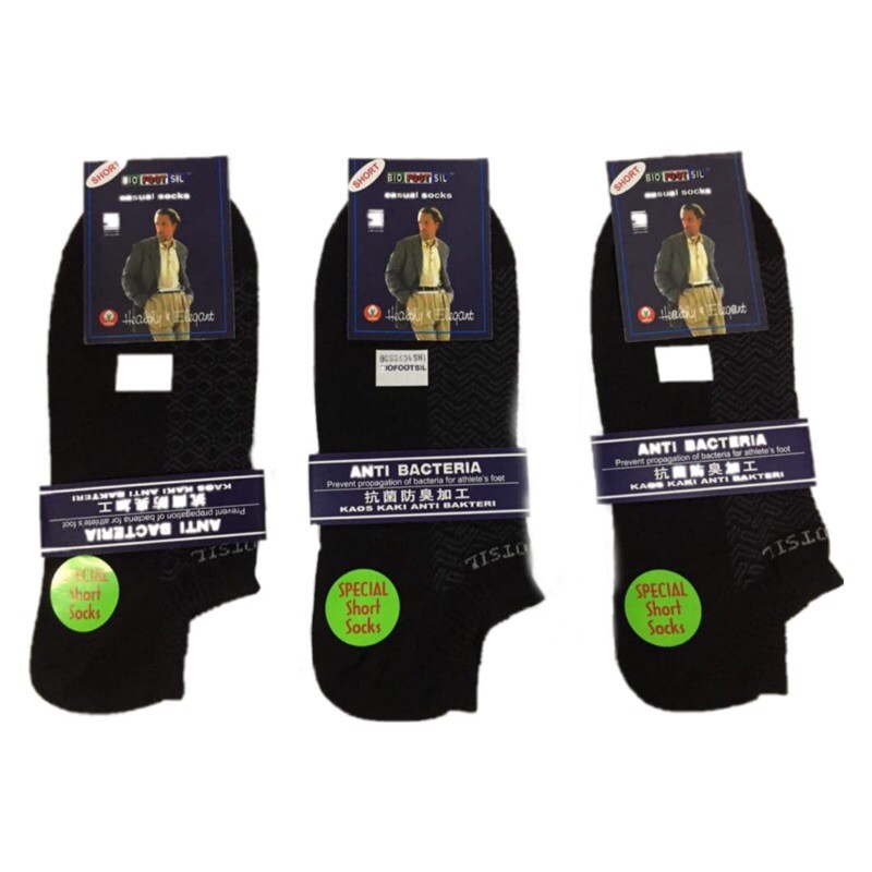 Kaos kaki ,CASUAL PENDEK BIOFOOTSIL