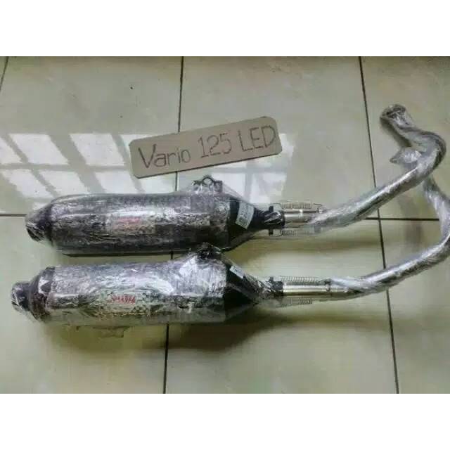 Knalpot vario 125 led suara mber