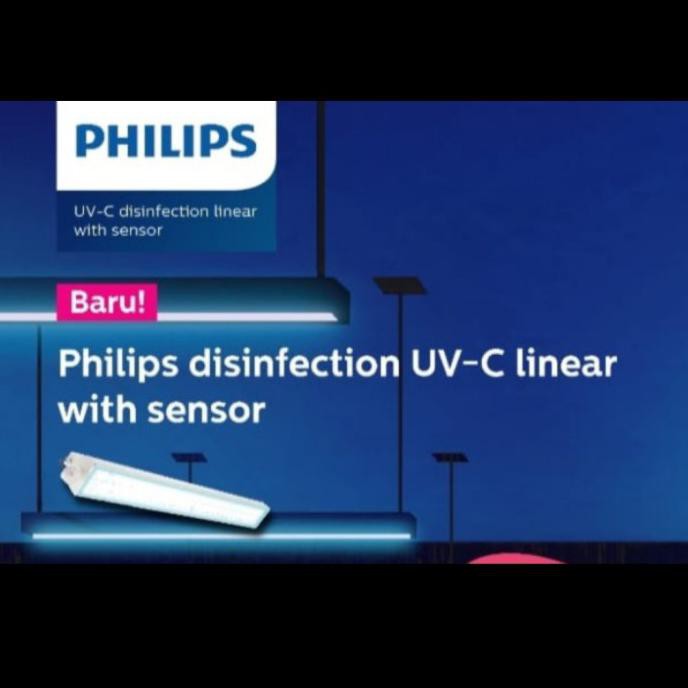 Lampu Uv Philips Tms160C 1X36W Tuv Slv/6 R Sensor Tukiyemmasya