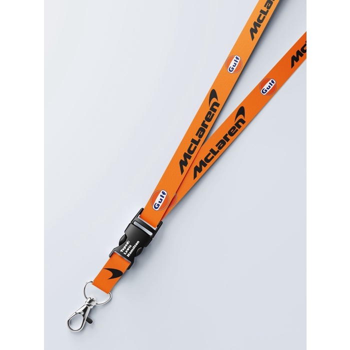 

Lanyard F1 Formula 1 McLaren Gulf Lando Norris Custom Satuan