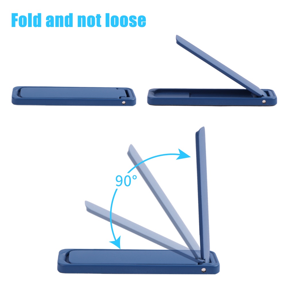 Stiker Belakang Hp Universal Model Lipat / Invisible Ukuran Mini / 90° Stand Holder Handphone Adjustable Dapat Berputar