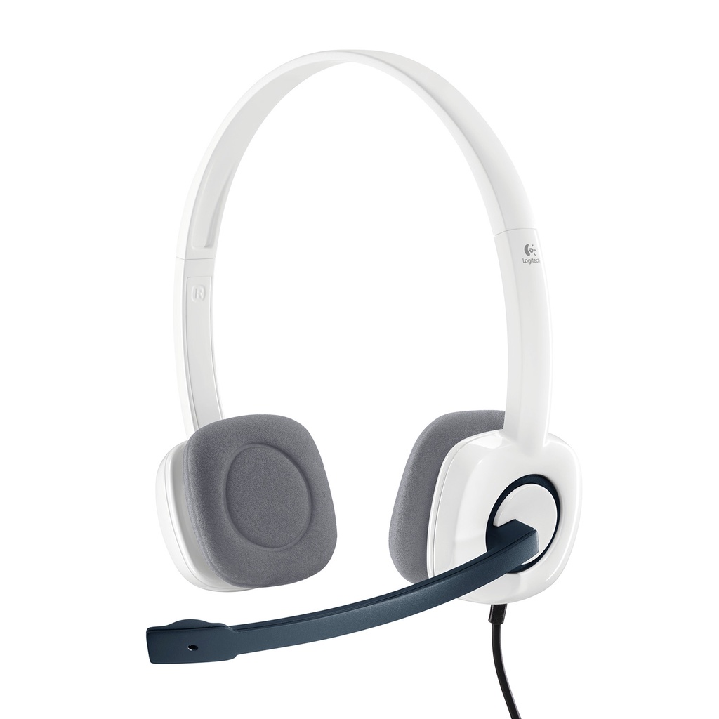 Logitech H150 Stereo Headset dengan Mikrofon Noise-Cancelling dan Dual Plug