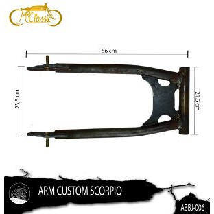 Unik Arm Custom Scorpio Berkualitas