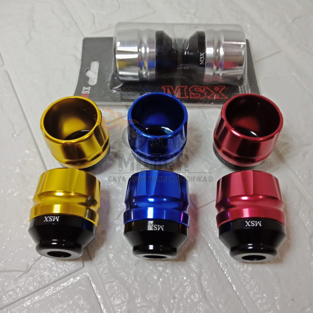 Jalu As Roda depan mini full cnc Model Corong universal semua motor Beat Mio scoopy vario nmax pcx motor