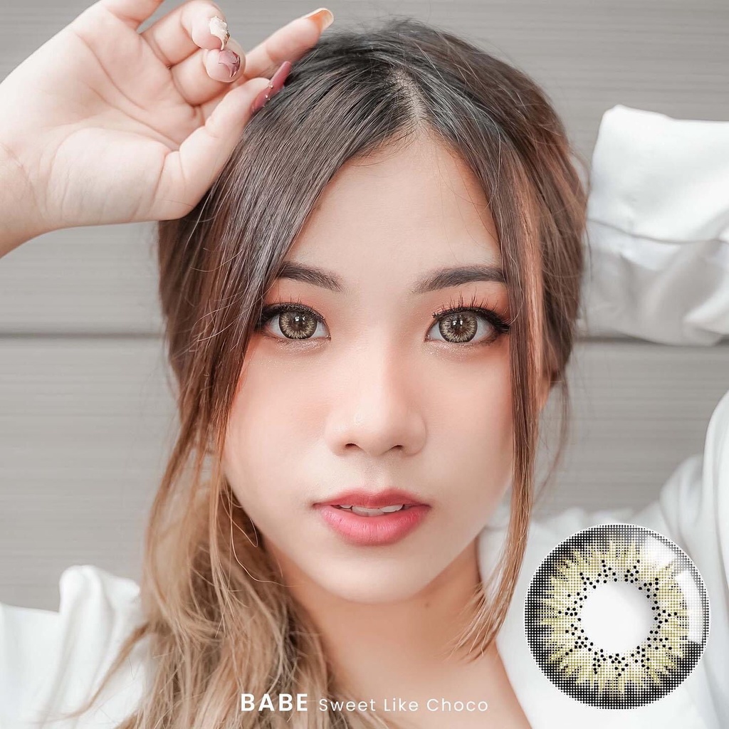 Softlens X2 BABE Minus 3.25 - 6.00 Dia 16MM / FREE LENSCASE - KASIMURA