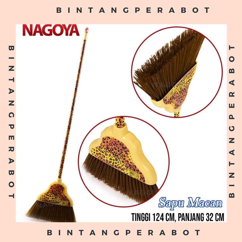 Sapu Nilon / Sapu Plastik / Sapu Ijuk / Sapu Lantai Plastik Nagoya