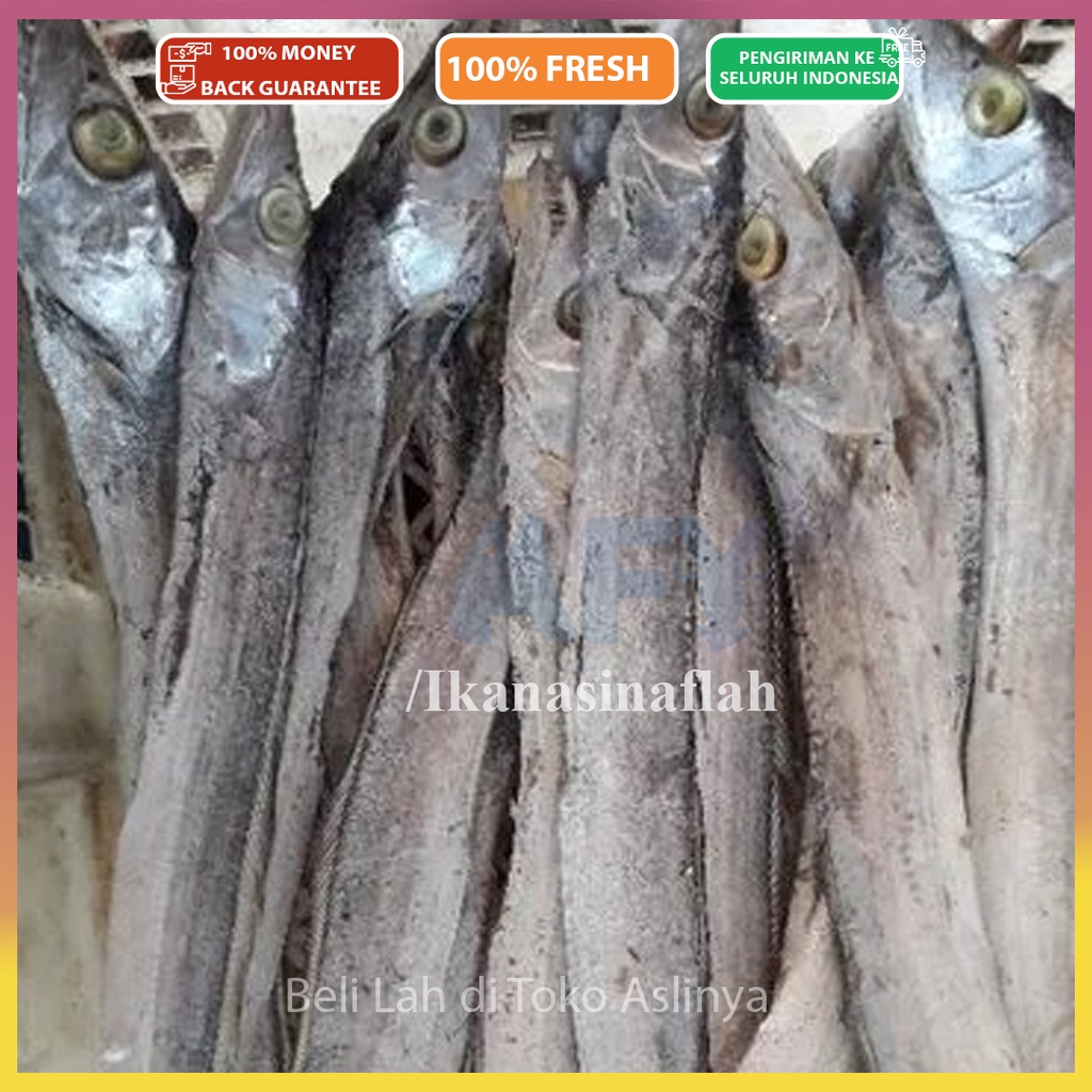 

Ikan Asin Layur Belah & Bulat 1Kg & 500Gr / Ikan Asin Mentah Jakarta