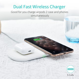 CHOETECH Adaptor Wireless Charger iPad iPhone Samsung