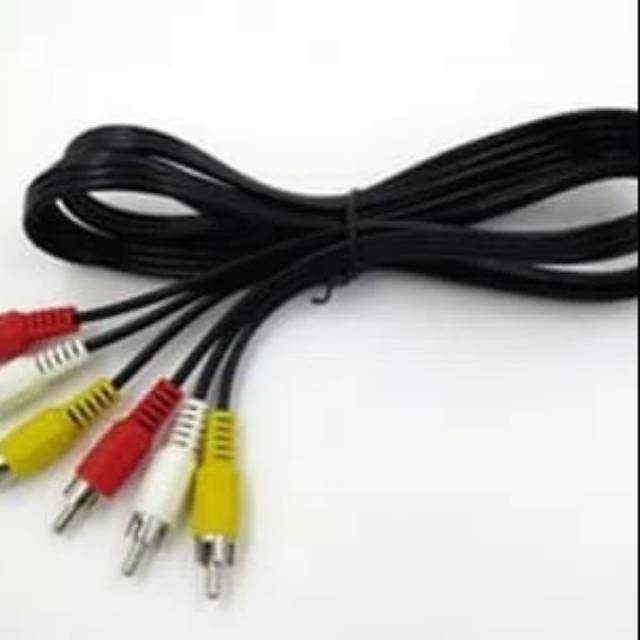 Kabel Rca 3 ke 3 Jack  Audio Video TV 1,5meter