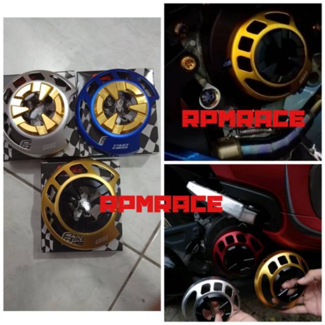 Cover tutup pelindung kipas twotone motor matic honda yamaha universal