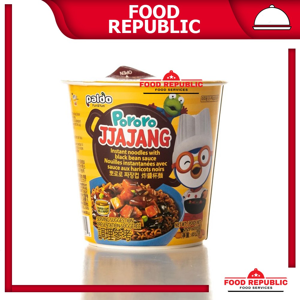 PORORO JJAJANGMYUN 65 GR JAJANGMEN JAJANGMYEON CHAJANG MIE ANAK INSTANT