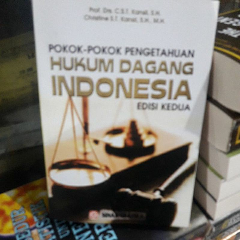 

Pokok-pokok pengetahuan hukum dagang diindonesia