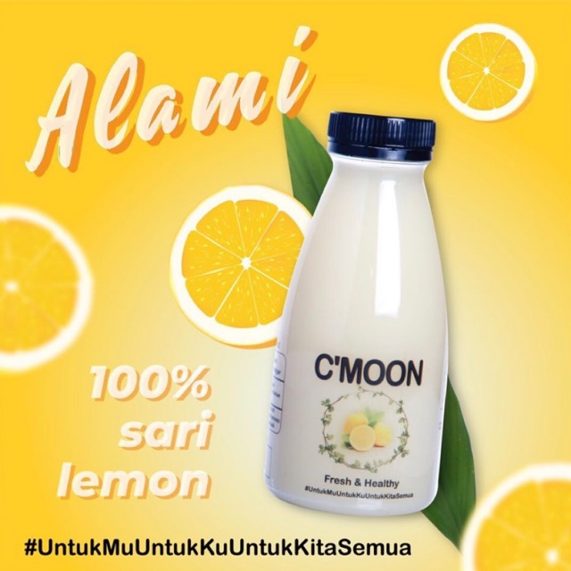 

[ORIGINAL] AIR SARI LEMON MURNI C'MOON 360 ML ASLI 100% JUS KESEHATAN KECANTIKAN PROGRAM DIET SEHAT