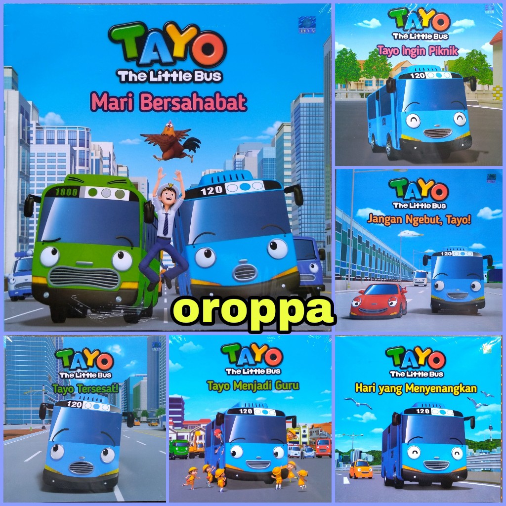 Buku Cerita Tayo The Little Bus Bis Kecil Shopee Indonesia Buku Cerita Tayo The Little Bus Bis Kecil Shopee Indonesia