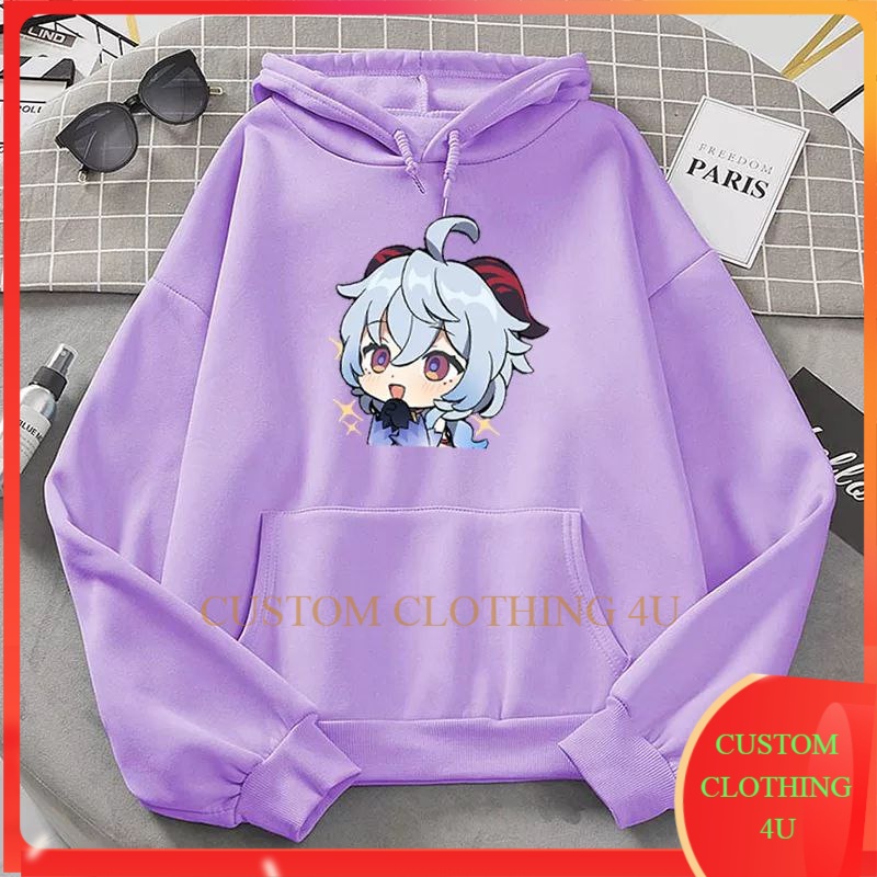 Xiao Hu Tao Ganyu Kaedehara Kazuha Zongli Aether Raiden Shogun Genshin Impact Hoodie