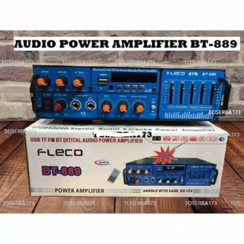 POWER AMPLIFIER FLECO BT-889 / POWER AMPLIFIER BLUETOOTH STEREO/AUDIO