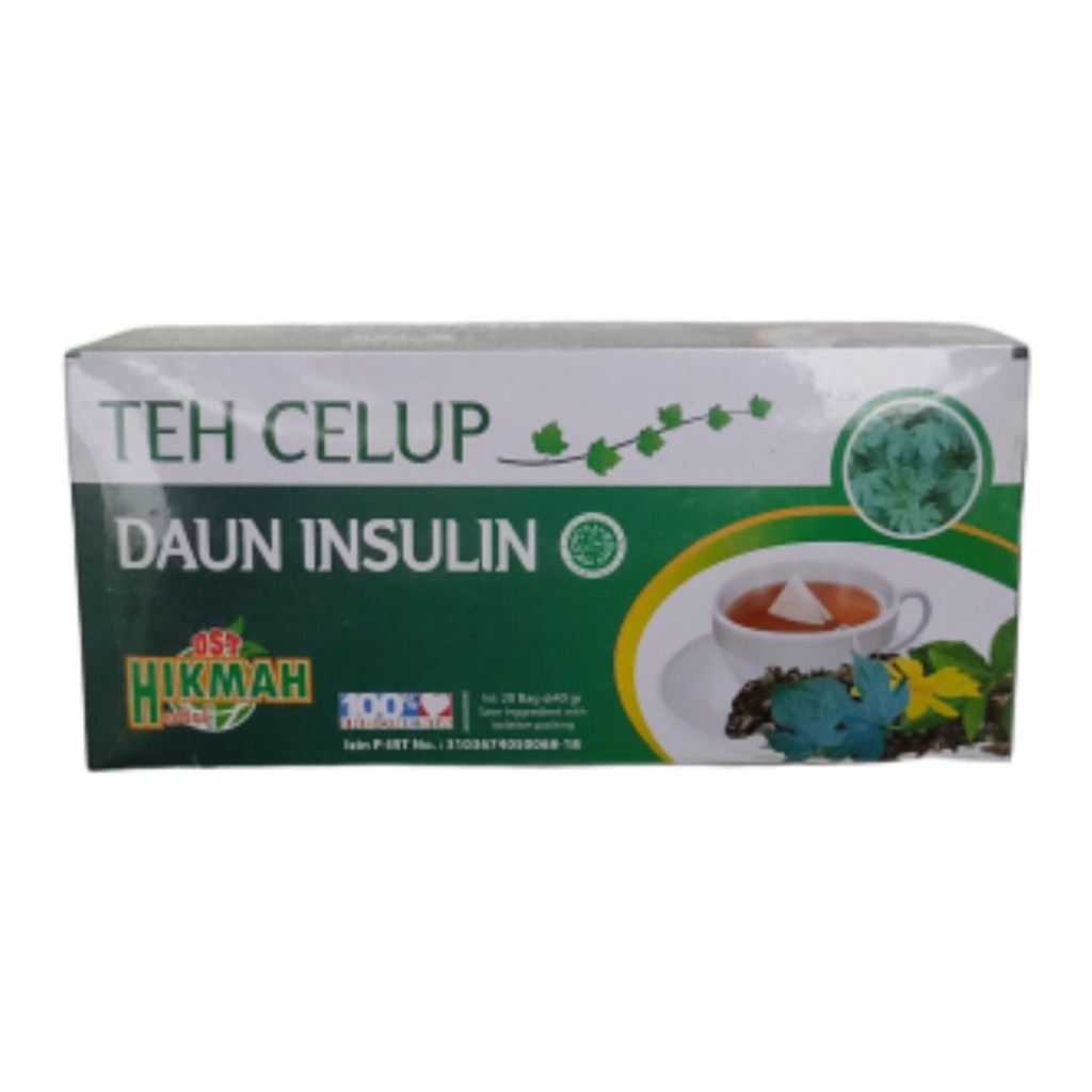 

Teh Celup Daun Insulin - Obat Diabetes - Isi 20