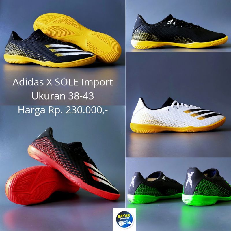 Sepatu Futsal Adidas x Soleimport Grade Original
