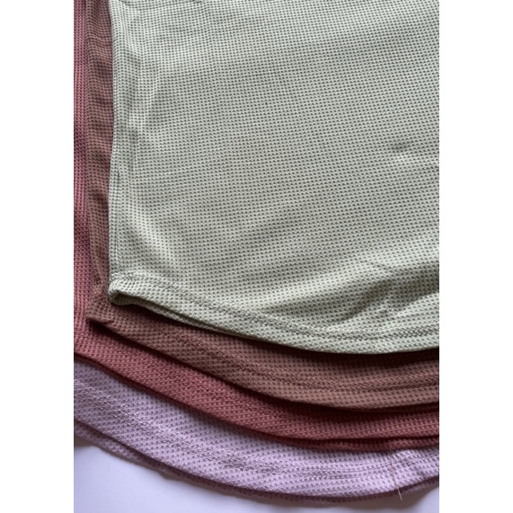 SWEATER WANITA WAFLE OVAL PREMIUM LENGAN PANJANG / ATASAN kAOS WANITA OVAL WAFLE