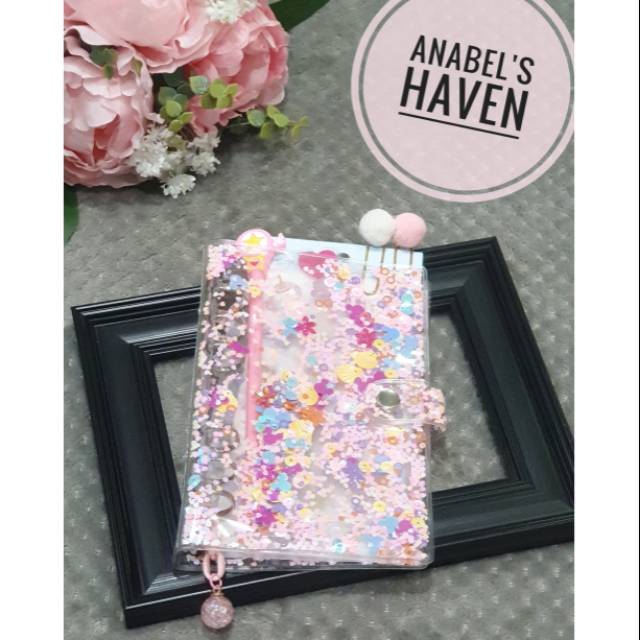 

Pretty Binder A6 Sequins