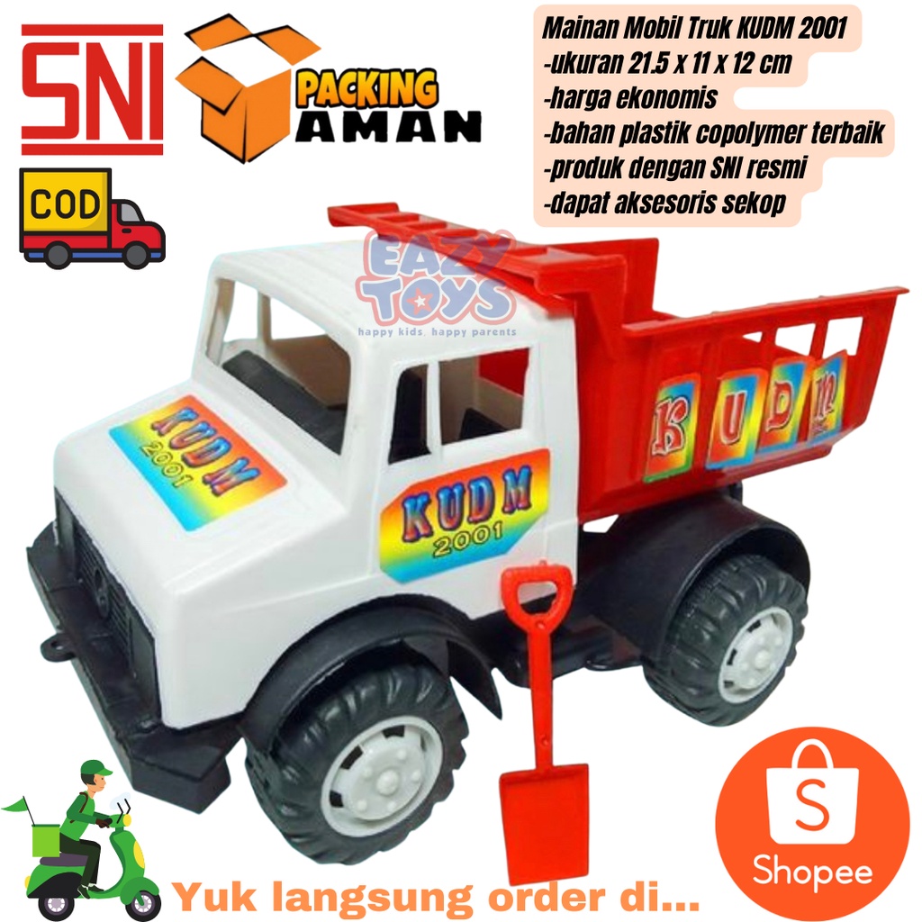 Mainan Mobil Mobilan Truk Mini KUDM 2001 Mainan Anak Mobil Mobilan