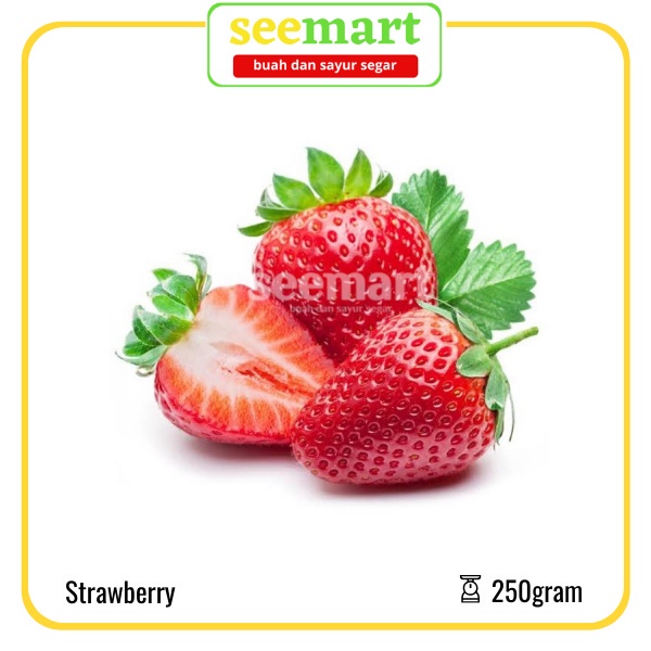 

Strawberry Segar seemart 1 pack 250 Gram | Bergaransi