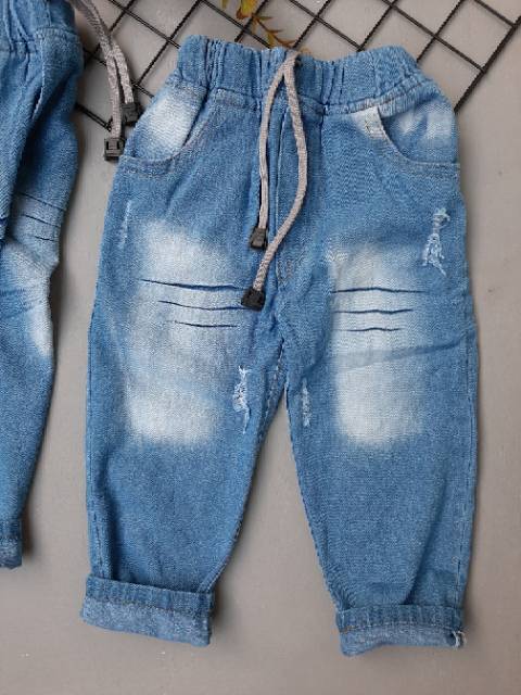 Celana soft jeans anak