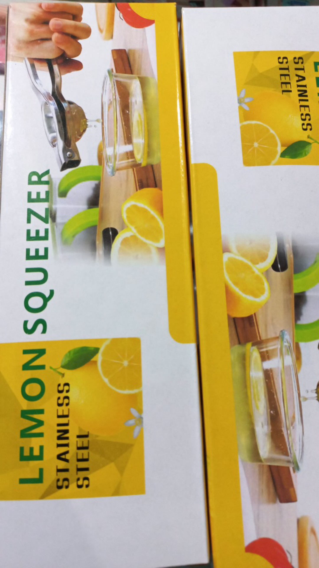 Alat Perasan Lemon Squeezer Jeruk Nipis Stainlees Stell Besi