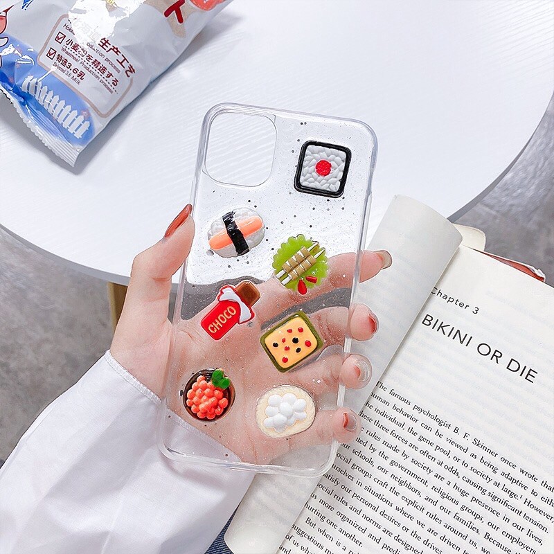 Sushi Case iPhone Oppo Vivo Xiaomi Samsung Realme Redmi 9c 9a 8 8a 7 7a 6 6a 5 5a Note 10 20 ultra