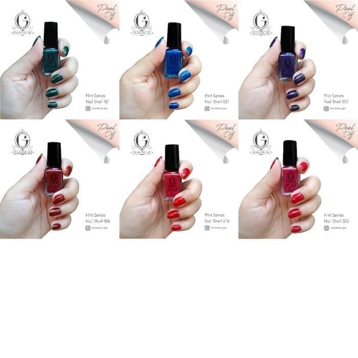 MADAME GIE NAIL SERIES 1 SET ISI 6 PCS